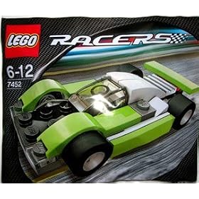 LEGO Racers: Le Mans Sports Car (Green) Set 7452 (Bagged)