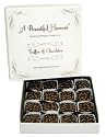 Handmade Belgian Dark Chocolate Rum Truffles - 16pc