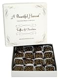 Handmade Belgian Dark Chocolate Rum Truffles - 16pc