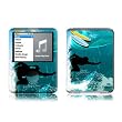 Hit The Waves Design Protective Decal Skin Sticker for Apple iPod nano 3G (3rd Generation) 4GB/ 8GB Player