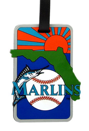 Florida Marlins - MLB Soft Luggage Bag Tag