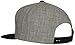 Brixton Men's Cobra Snap Cap, Light Heather Grey/Black, One Size