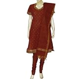 Shalwar Kameez Cotton Printed Dress Size S (slk473)