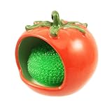 Ceramic Kitchen scrub/Sponge holder Tomato