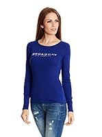 Broadway NYC Camiseta Manga Larga Atlanta (Azul)