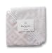 SwaddleDesigns Washcloth Set - Very Light Pink with Pastel Pink Mod Squares