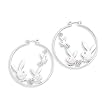 Playboy Hoop Earrings Crystalline EYE