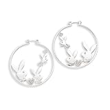 Playboy Hoop Earrings Crystalline EYE