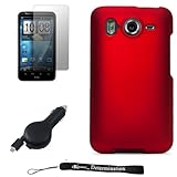Red Smooth Design Cover / 2 Piece Snap On Crystal Protective Hard Case for  ....