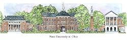 Miami University of Ohio - Collegiate Scenes - 9 x 18 Inch