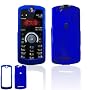 SOLID BLUE SNAP-ON COVER HARD CASE PROTECTOR for MOTOROLA ROKR E8 [Beyond Cell Packaging]