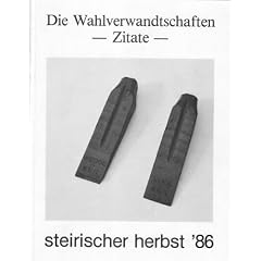 Die Wahlverwandtschaften. Zitate