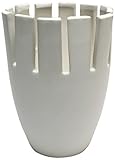 Design Toscano Noya Hand-Crafted Ceramic Vase, 4-Inch, White [並行輸入品]