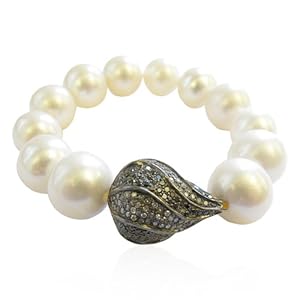 Sterling Silver 3.19ct Diamond Cord Beads Bracelet Party Jewelry