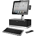 iLuv WorkStation Pro Mobile SuperStation with Dock and Bluetooth Keyboard for Apple iPad, iPhone and iPod Touch (iMM517BLK)