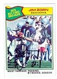 Jim Zorn autographed Football Card (Seattle Seahawks) 1977 Topps #455 at Amazon.com