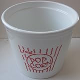 Unique Fresh Popcorn Ceramic Serving Bowl - Bowl has some natural aging processes cracks