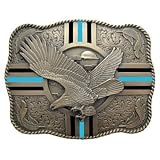 Eagle (Brass Finish) Belt Buckle by Bergamot