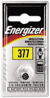 Energizer 377 1.55 Vcc Silver Oxide Battery (Value Pack of 50)