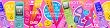 Techie Girl Self Adhesive Border