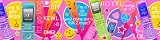 Techie Girl Self Adhesive Border