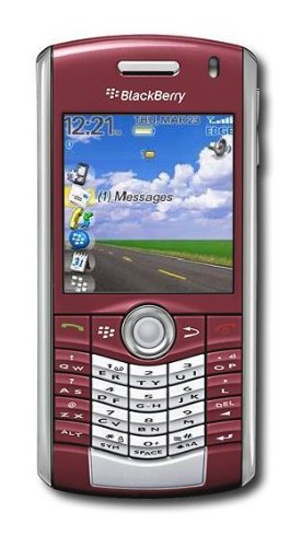 Blackberry Pearl 8110 Unlocked Phone with 2MP Camera, GPS, MicroSD Slot and Digital Media Player-Unlocked Phone-US Warranty-Red
