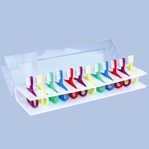 Infant Toothbrushes with Rack