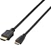 ELECOM HIGH SPEED HDMI-Miniケーブル 3.0m HDMIオス-HDMI-Miniオス(ブラック) DH-HD13AM30BK