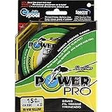 PowerPro Hi Viz Yellow 15lb Test 150yd Spool - PowerPro 210015150Y, Fishing Line by