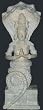 Free Shipping Patanjali Yoga Founder Hindu God Stone Sculpture From India 8"