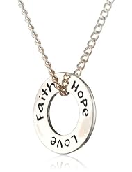 Faith Hope Love Pendant Necklace