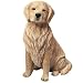 golden retriever - Sandicast Original Size Golden Retriever Dog Figurine - Light