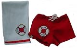 Boy Lifeguard w/ Towel Clothes for 14 - 18 Stuffed Animals and Dolls