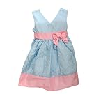 Girls Summer Wear Special Occasion Dress with Bow