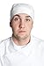 Fiumara Apparel Professional Cooking Head Wrap Ideal for Chef Hat Cotton - White Made in USA