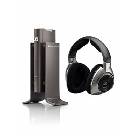 Sennheiser RS 180 Digital Wireless Headphone System with Automatic Level Control as well as Adustable Balance Control