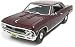 American Muscle AWAMM905 Maroon 1/18 Scale Die Cast 1966 Chevelle SS Collectible Car