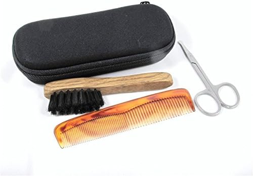 Beard & Moustache Hair Grooming Set w/Regular Comb