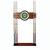 NHL Minnesota Wild two-piece Wood and Mirror Wall Cue Rack