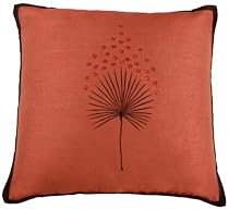 Thistle Pillow 18x18 Rust