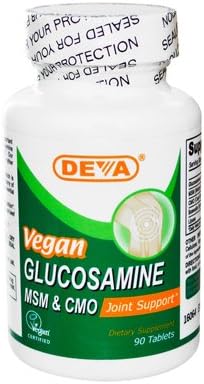 Wholesale Deva Vegan Glucosamine MSM and CMO - 90 Tablets, [Health Supplements, Vitamins]
