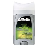 Gillette Anti-perspirant/deodorant Invisible Solid, Power Rush, 2.6-Ounce Boxes (Pack of 6)