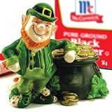 Magnetic Leprechaun Salt & Pepper Shakers Set