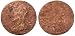 England, Scotland, France and Ireland, Charles II, 1660 - 1685; Bronze Farthing