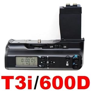 LCD Timer Battery Grip for Canon EOS 550D 600D / Rebel T2i T3i SLR Digital Camera LCD Timer Battery Grip for Canon EOS 550D 600D / Rebel T2i T3i SLR Digital Camera