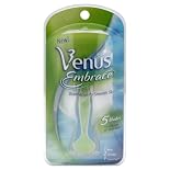Venus Embrace Razor, 5 Blades with Ribbon of Moisture