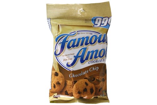 Famous Amos 6 - 3oz Bags Chocolate Chip Cookies by Famous Amos