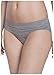 Jockey Women's Underwear Sporties Heathered Bikini, Jet Grey, 6