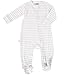 Woolino Baby Footie Pajama Sleeper, Tagless Neck, 100% Superfine Merino Wool, 6-12 Months, Dream