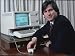 Apple Computer Chairman Steve Jobs with New Lisa Computer During Press Preview Premium Photographic Poster Print